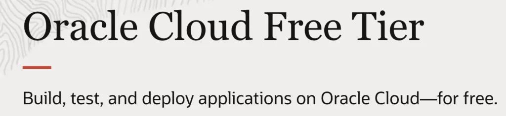 Oracle Cloud Free Tier 무료 클라우드 서버를 활용하여 워드프레스를 운영하는 방법 소개