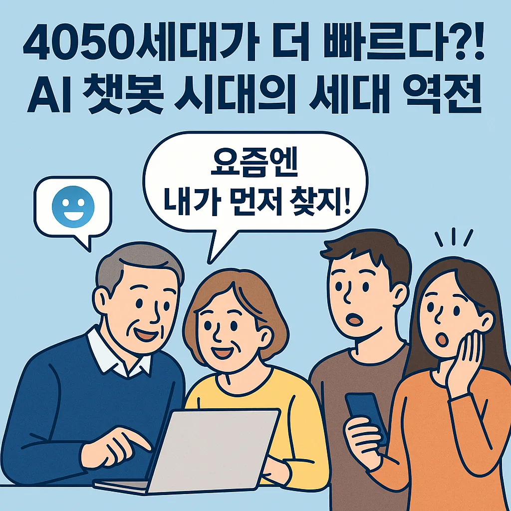 4050세대가 사용하는 AI챗봇