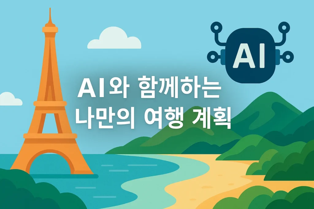 AI 여행 플래너로 나만의 맞춤 일정 완성! 출발지, 일정, 관심사만 입력하면 여행 계획이 자동 생성됩니다. 여행 준비가 쉬워집니다