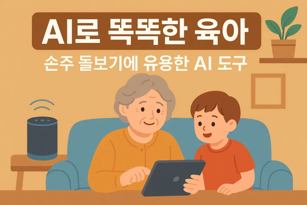 I로 더 똑똑한 손주 육아: 조부모를 위한 스마트 돌봄 가이드